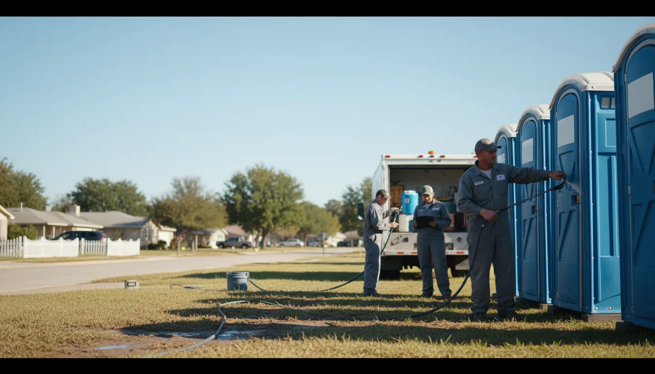 Long-Term Portable Toilet Rental in Wingina, VA near me